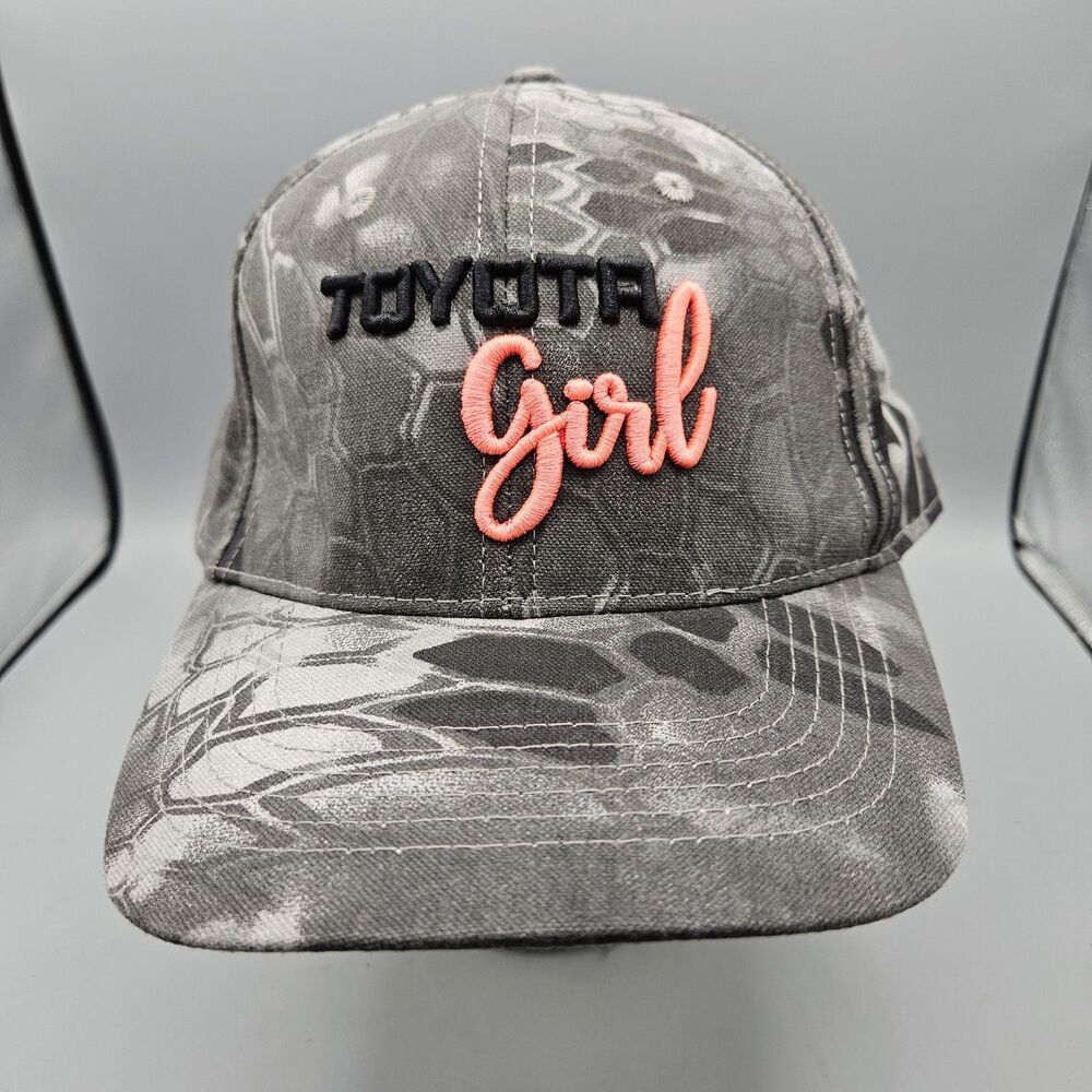 Toyota Girl Embroidered Hat Cap Kryptek Black Gray